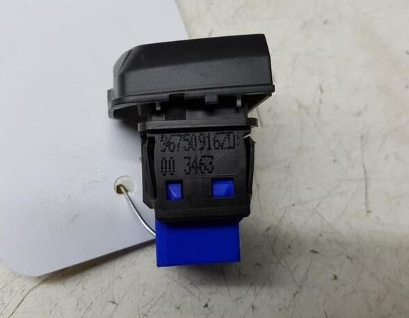 Hazard Warning Light Switch PEUGEOT 2008 I (CU)