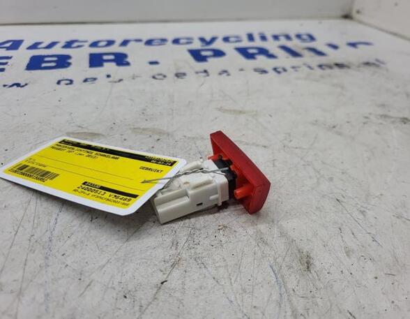 Switch for hazard light PEUGEOT 107 (PM, PN)