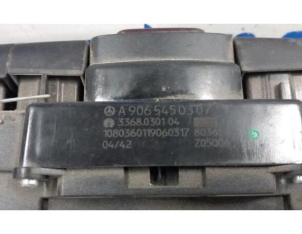 Switch for hazard light MERCEDES-BENZ Sprinter 3,5-T Bus (B906)