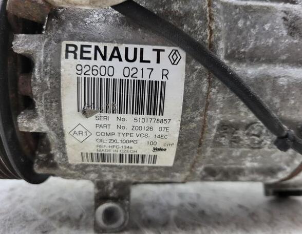 Airco Compressor RENAULT Captur I (H5, J5), RENAULT Clio IV (BH)