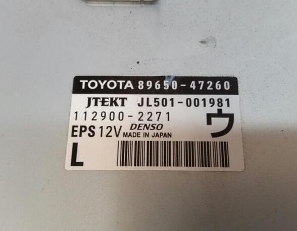 Steuergerät Servolenkung Toyota Prius W3 8965047260 P11815705