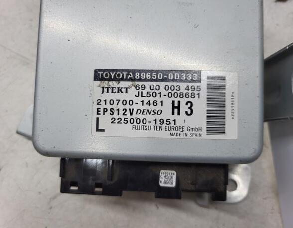 Control unit for power steering TOYOTA YARIS (_P13_)