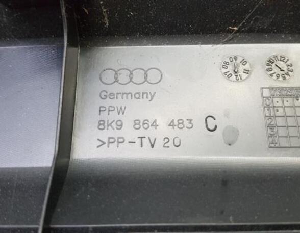 Closing plate AUDI A4 Avant (8K5, B8), AUDI A5 Sportback (8TA)