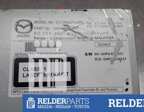 CD-Radio Mazda CX-5 KE, GH CVVM42F4JMB P15918168