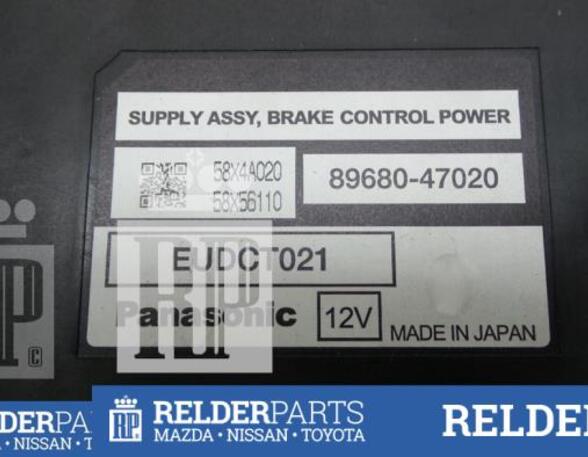 Control unit for ABS TOYOTA PRIUS Hatchback (_W2_)