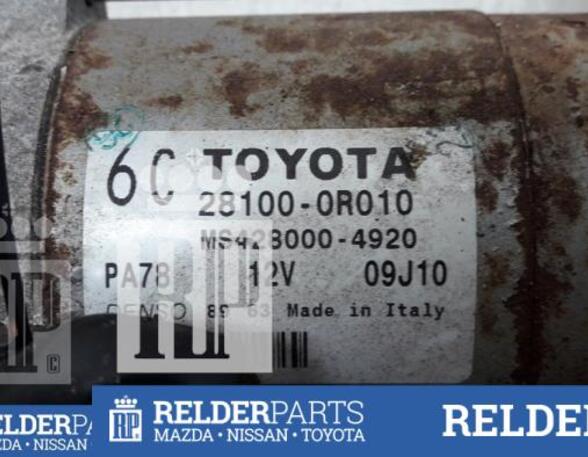 Starter TOYOTA COROLLA Verso (ZER_, ZZE12_, R1_)