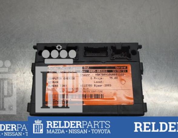 Control unit NISSAN ALMERA TINO (V10)