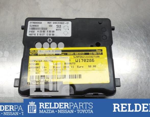 Control unit for heating and ventilation NISSAN QASHQAI II SUV (J11, J11_)