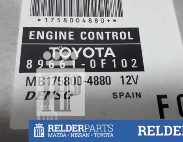 Control unit for engine TOYOTA COROLLA Verso (ZER_, ZZE12_, R1_)