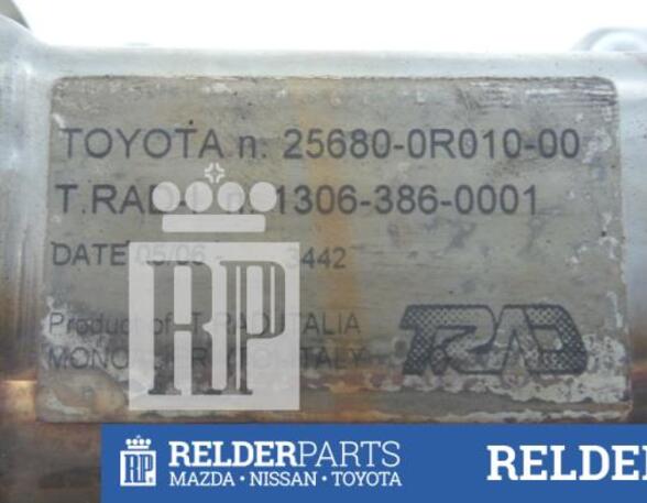 Cooler for exhaust recuperation TOYOTA COROLLA Verso (ZER_, ZZE12_, R1_)