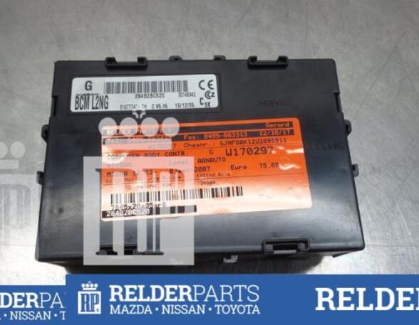 Control unit central electric (BCM) NISSAN MICRA III (K12)