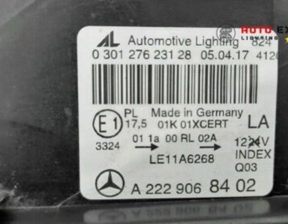 Headlights MERCEDES-BENZ /8 (W114) A2229068402 