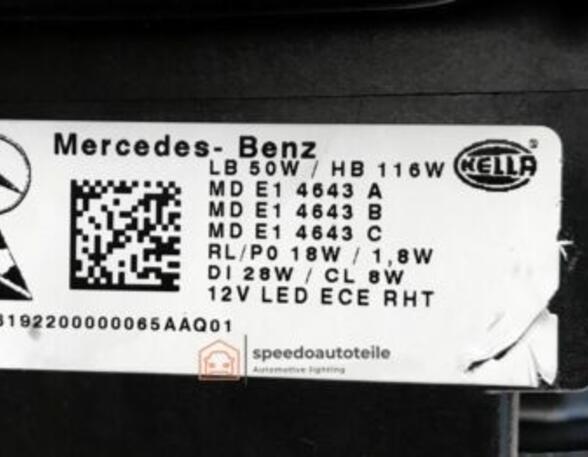 Headlights MERCEDES-BENZ /8 (W114) A2579065802