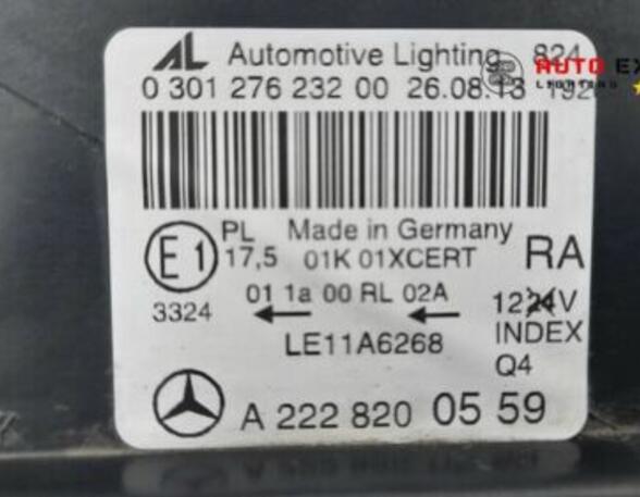 Headlights MERCEDES-BENZ /8 (W114) A2228200559 