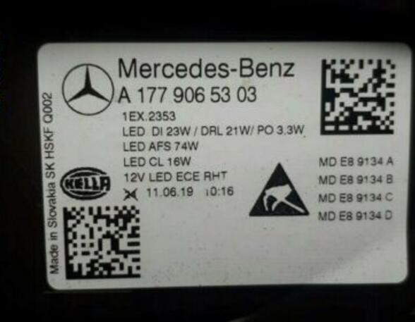 Headlights MERCEDES-BENZ /8 (W114) A1779065303 