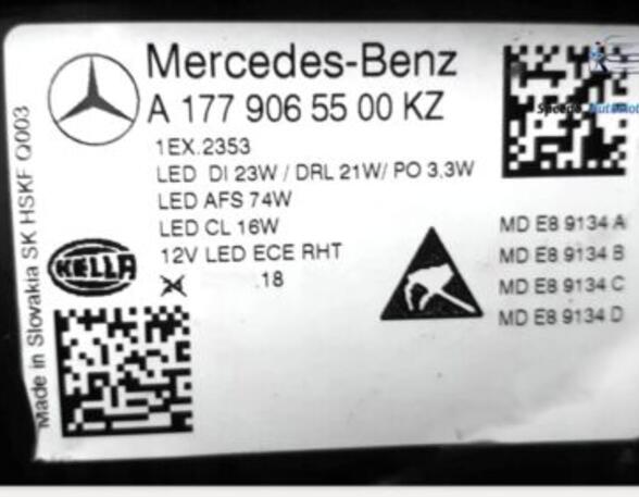 Headlights MERCEDES-BENZ /8 (W114) A1779065500