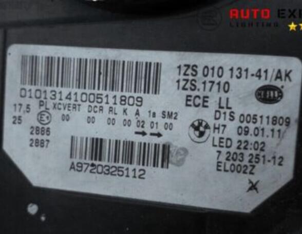 Headlights BMW 1 (E81) 1ZS01013141 