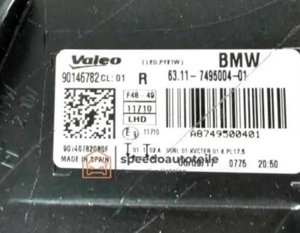 Headlights BMW 1 (E81) 7495003 7495004