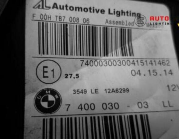 Headlights BMW 1 (E81) 7400030 