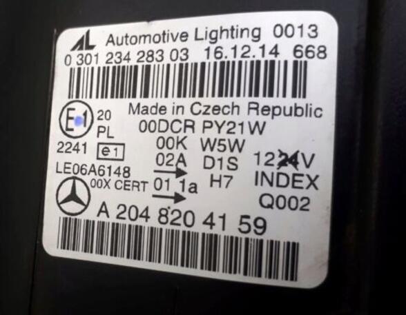 Headlights MERCEDES-BENZ /8 (W114) A2048204159 