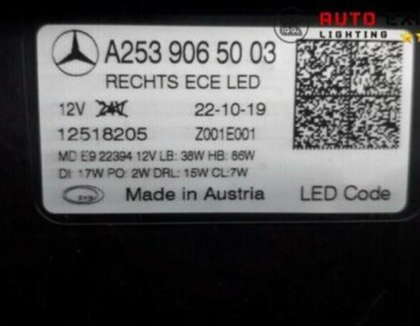 Headlights MERCEDES-BENZ /8 (W114) A2539065003