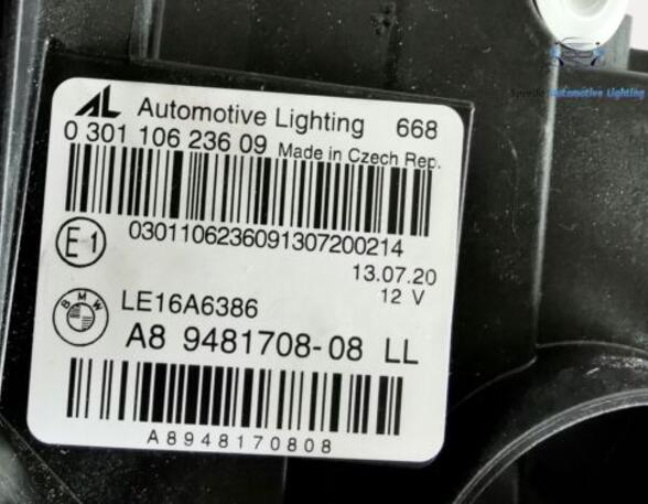 Headlights BMW 1 (E81) A89481708