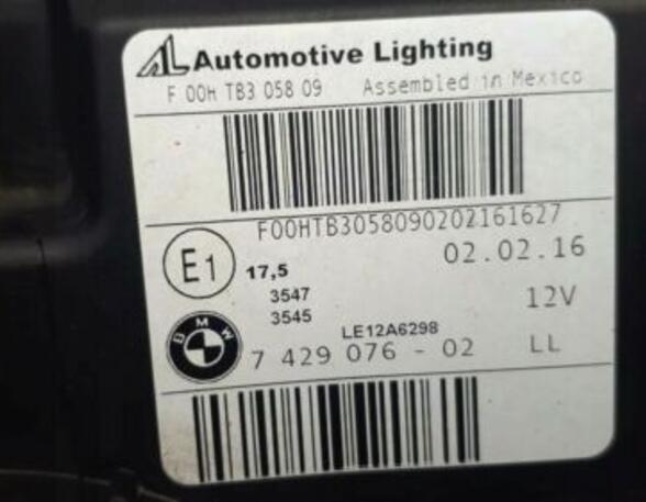 Headlights BMW 1 (E81) 7429076