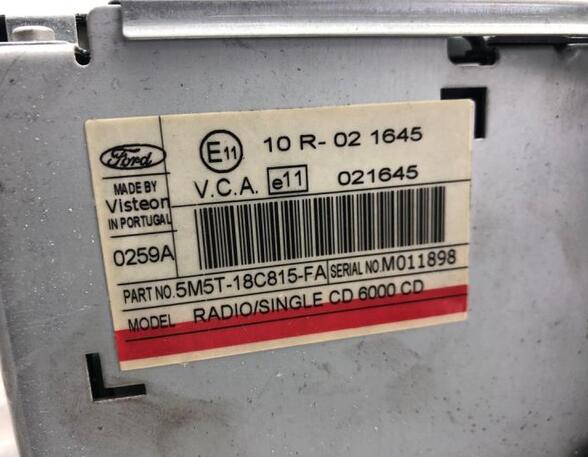 CD-Radio Ford Focus C-Max C214 5M5T18C815FA P20671154