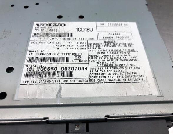 
CD-Radio Volvo C30  31285826AA P19818611
