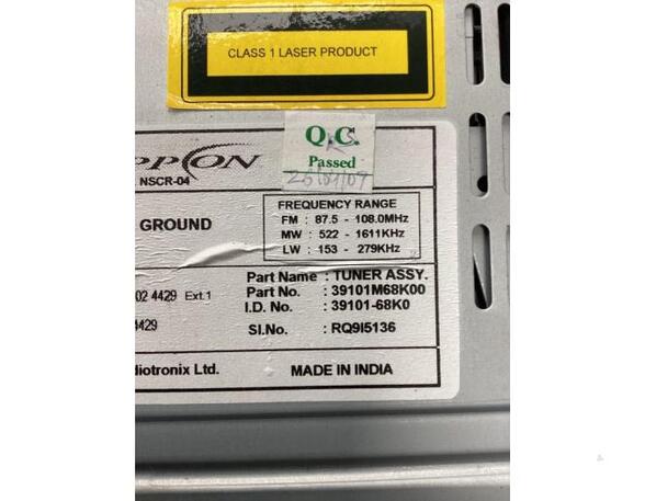 CD-Radio Nissan Pixo  39101M68K00 P18852977