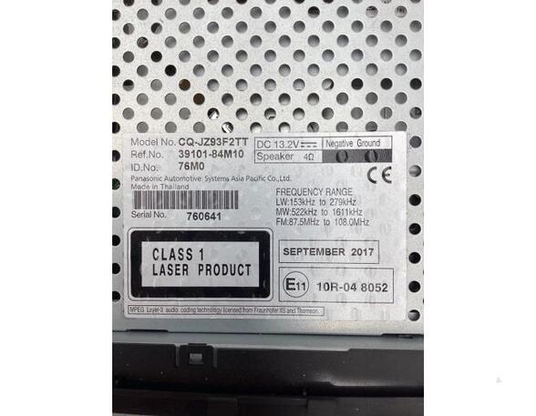 
CD-Radio Suzuki Celerio LF 3910184M10 P18595845
