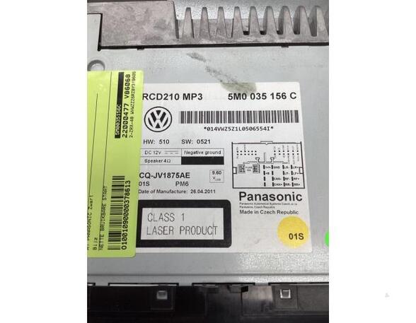 CD-Radio VW Polo V 6R, 6C 5M0035156C P17351226