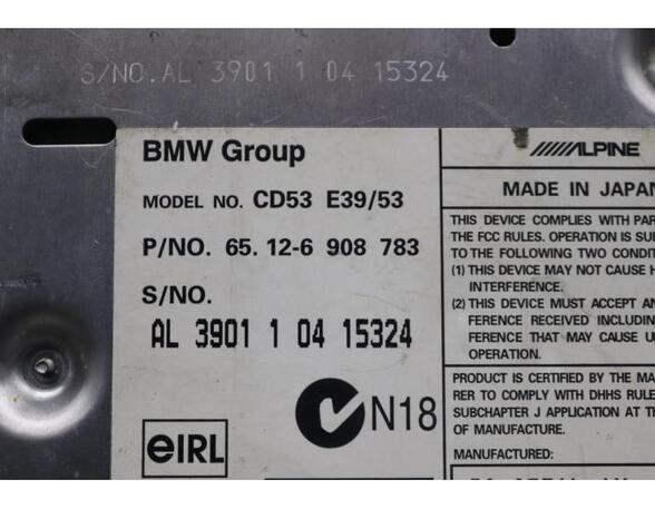 Radio BMW 5er E39 65126908783 P14902894