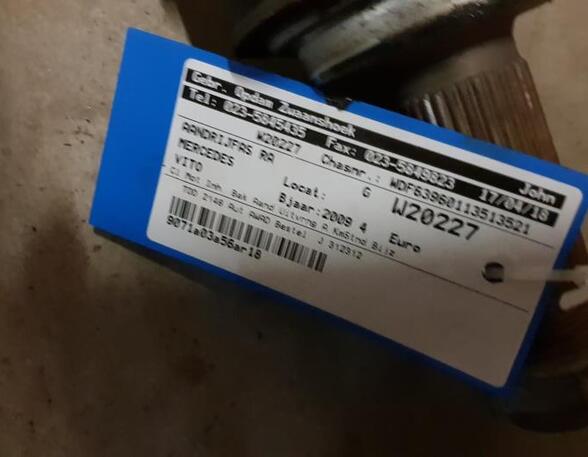 Drive Shaft MERCEDES-BENZ VITO / MIXTO Van (W639)