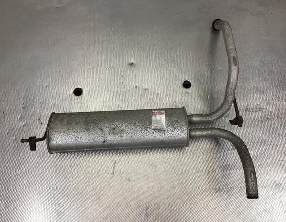 End Silencer PEUGEOT 206 Hatchback (2A/C), PEUGEOT 206 Saloon, CITROËN C1 (PM_, PN_), PEUGEOT 107 (PM_, PN_)