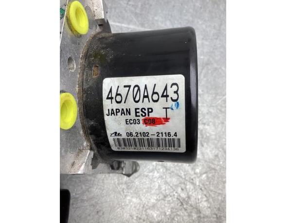 Abs Hydraulic Unit MITSUBISHI ASX (GA_W_)