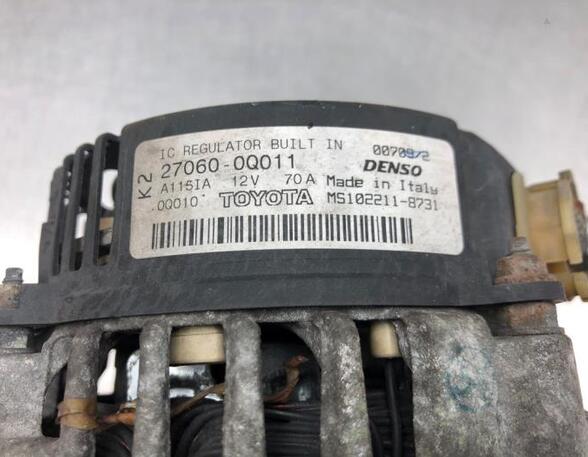 Dynamo (Alternator) PEUGEOT 107 (PM_, PN_)