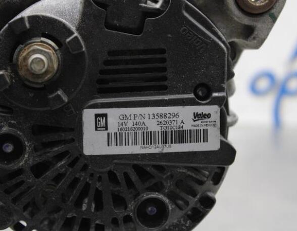 Dynamo (Alternator) OPEL INSIGNIA A Saloon (G09)