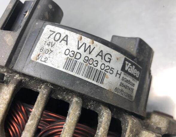 Alternator VW FOX Hatchback (5Z1, 5Z3, 5Z4)