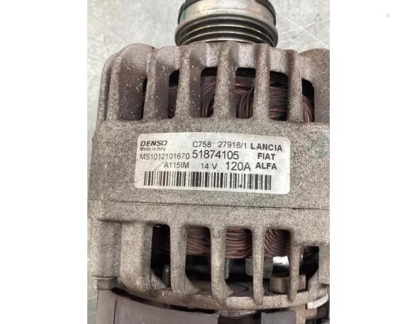 Alternator FIAT 500X (334_), FIAT PANDA (312_, 319_), FIAT PANDA VAN (312_, 519_), FIAT 500L (351_, 352_)