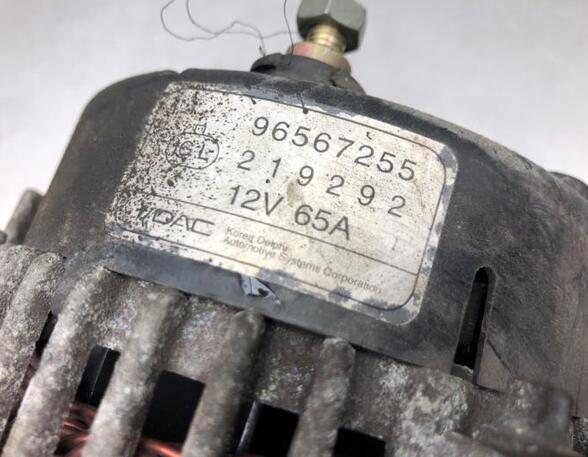 Alternator CHEVROLET MATIZ (M200, M250)