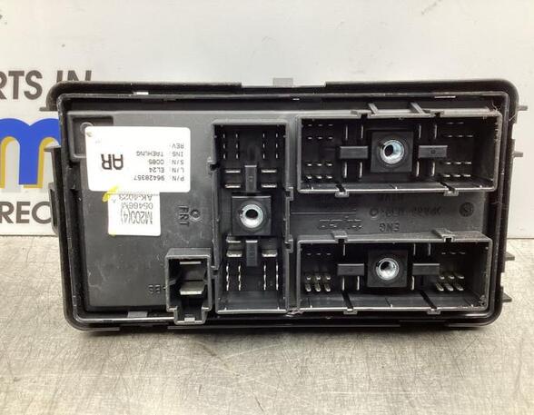 Fuse Box CHEVROLET MATIZ (M200, M250), DAEWOO MATIZ (M100, M150)