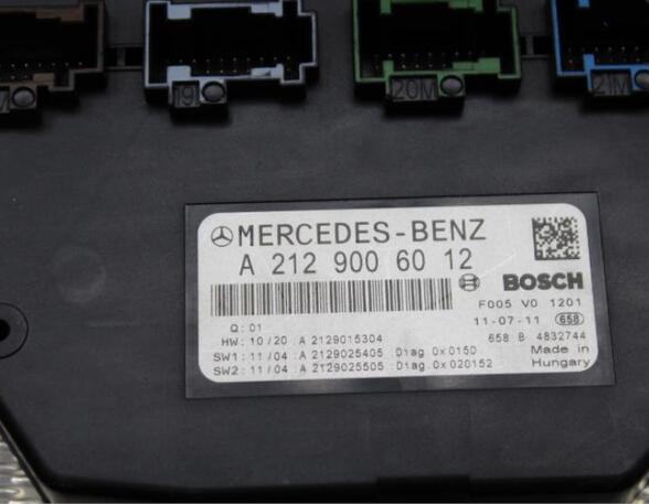 Fuse Box MERCEDES-BENZ E-CLASS (W212), MERCEDES-BENZ S-CLASS (W221), MERCEDES-BENZ E-CLASS T-Model (S212)