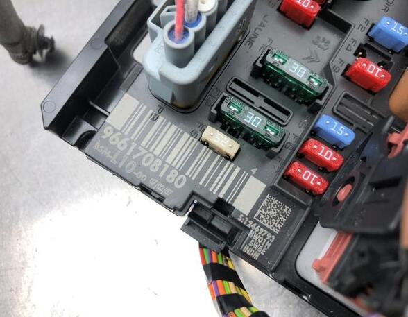 Fuse Box PEUGEOT 207 (WA_, WC_)