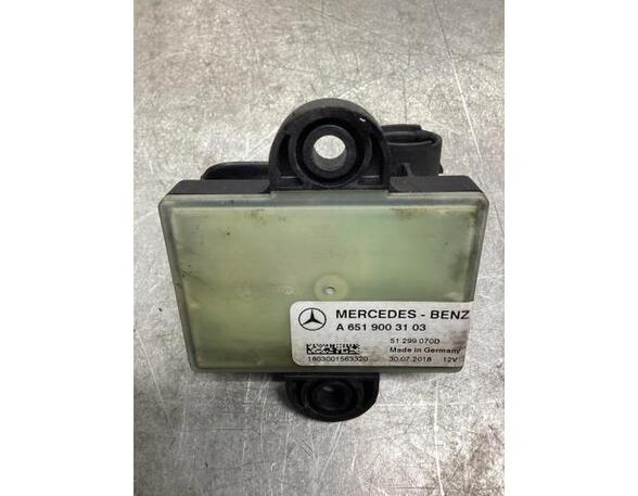 Glow Plug Relay Preheating MERCEDES-BENZ CLA Shooting Brake (X117)