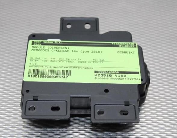 Control unit MERCEDES-BENZ C-CLASS (W205), MERCEDES-BENZ C-CLASS (W204)