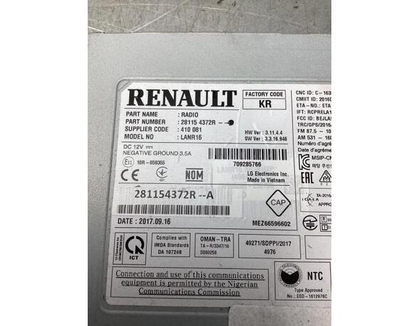 Control unit RENAULT ESPACE V (JR_)