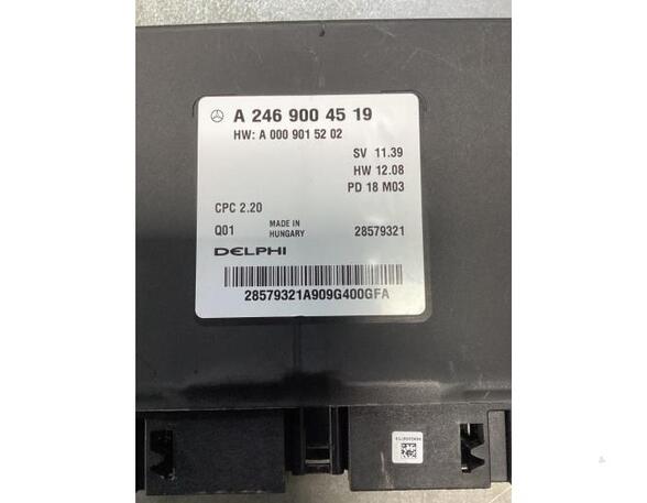 Control unit MERCEDES-BENZ A-CLASS (W176)