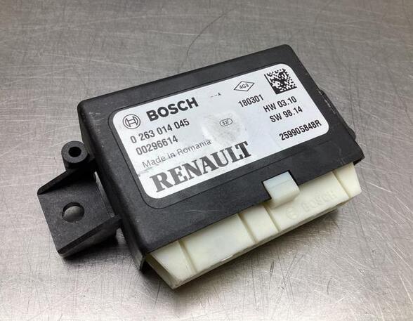 Control unit for parking support RENAULT CLIO IV (BH_), RENAULT CAPTUR I (J5_, H5_), RENAULT CLIO III (BR0/1, CR0/1)