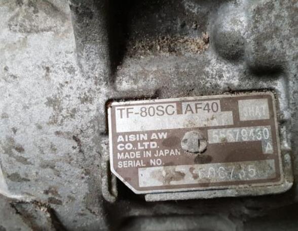 Automatic Transmission OPEL MERIVA B MPV (S10)